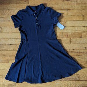 OshKosh Polo Dress Navy Uniform size 10 NWT